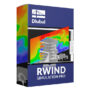 Dlubal RWIND Simulation Pro digital wind tunnel CFD simulation interface