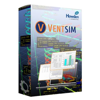 Howden Ventsim DESIGN Premium v5.4 | Underground Mine Ventilation Simulation Software