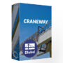 Dlubal CRANEWAY crane runway beam analysis software interface