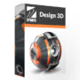 Strata Design 3D CX 3D modeling and rendering software interface