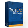 TrueCAD Premium 2D and 3D CAD drafting software interface