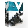 ViaCAD Pro 2D and 3D CAD design software interface